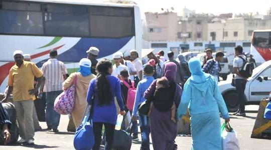 مهنيو قطاع نقل المسافرين يصعدون ويعلنون عن تنظيم مسيرة بواسطة الحافلات