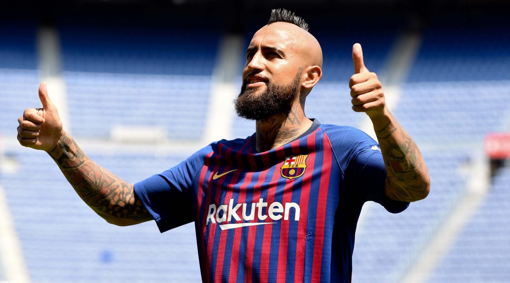 فيدال يبقي آمال برشلونة حية في المنافسة على لقب الليغا