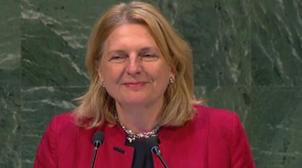 La ministre des AE de l’Autriche s’exprime en arabe à l’ONU (VIDEO)