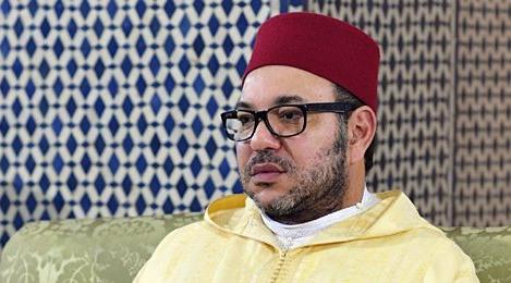 برقية تعزية ومواساة من صاحب الجلالة إلى أفراد أسرة الراحل بدر الدين السنوسي