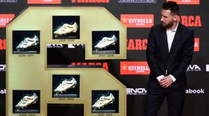 Messi reçoit son sixième Soulier d'or européen