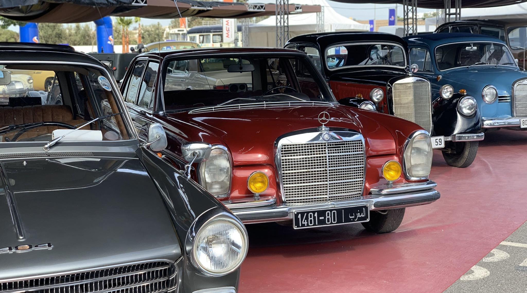 Le best-of du Salon des voitures classiques à Bouskoura ( Photos )