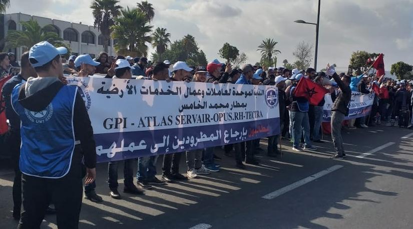 Grève des bagagistes à l’aéroport Mohammed V : Pas moins de 800 employés ont ré…