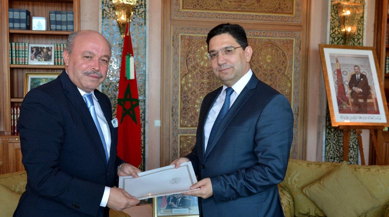 Nasser Bourita reçoit le nouvel ambassadeur de l'Algérie