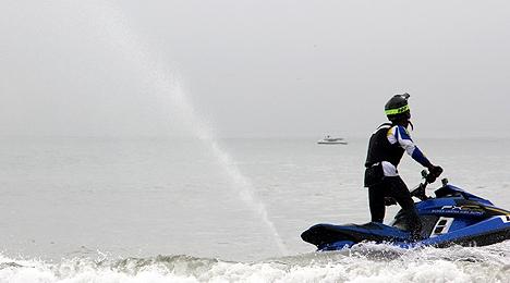 Championnat international de jet-ski à Agadir