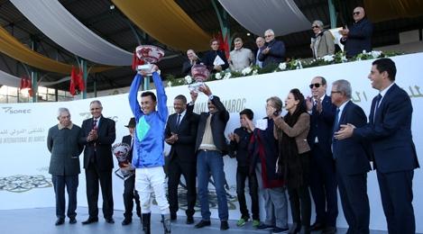 Hippodrome d’Anfa : Le cheval Can vocifer remporte le GP de SM le Roi Mohammed …