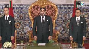 VIDÉO/ SM Mohammed VI adresse un discours à l'occasion de la célébration du 44è…