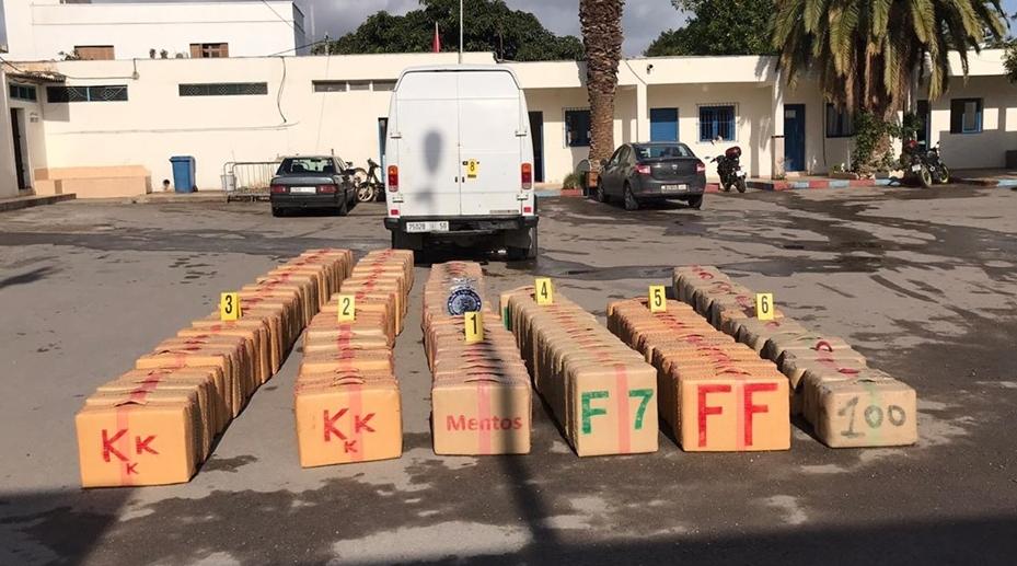 Nador : Saisie de plus de cinq tonnes de chira