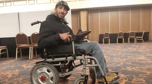 Rencontré au forum Handicap-Emploi, Mohamed Aymane veut briser les préjugés (Po…