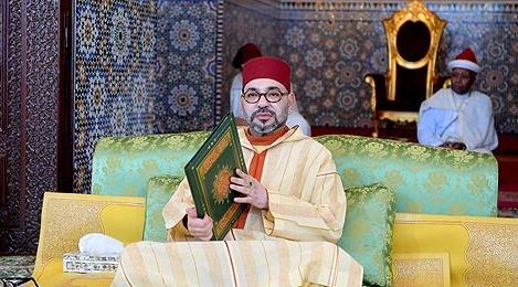 أمير المؤمنين يترأس بالرباط حفلا دينيا بمناسبة ذكرى وفاة المغفور له الملك الح...