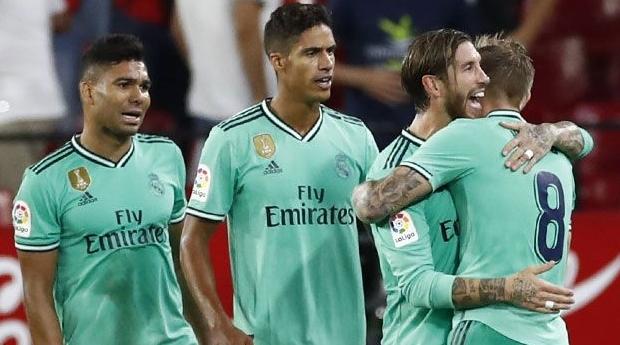 ريال مدريد ينفرد بصدارة الليغا مؤقتا بعد فوزه على إسبانيول