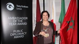 Mme Souriya Otmani récipiendaire de la distinction Ambassadeur de l’année pour …