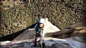 A dix ans seulement, une Américaine escalade une paroi mythique du parc Yosemite