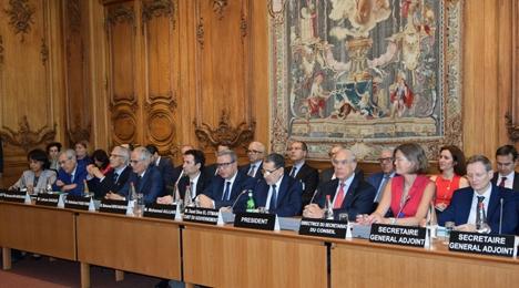 Lancement au siège de l'OCDE à Paris du deuxième Programme Pays-Maroc en présen…