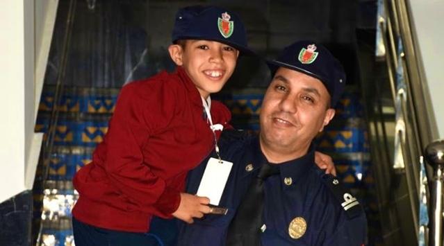 La DGSN exauce le rêve d'un enfant atteint de cancer de devenir policier