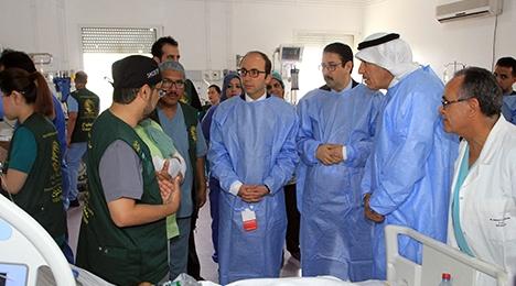 Campagne de chirurgie cardiaque au profit d'enfants au CHU Ibn Rochd à Casablan…