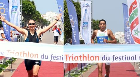 Festival nautique international de Rabat : Mohamed Nemsi et Sofie Lambert rempo…
