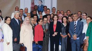 S.A. la Princesse Lalla Zineb préside à Rabat l'AG ordinaire de la Ligue Maroca…