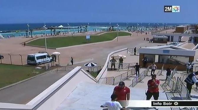 Grande Piscine de Rabat : l'affluence est au rendez-vous !