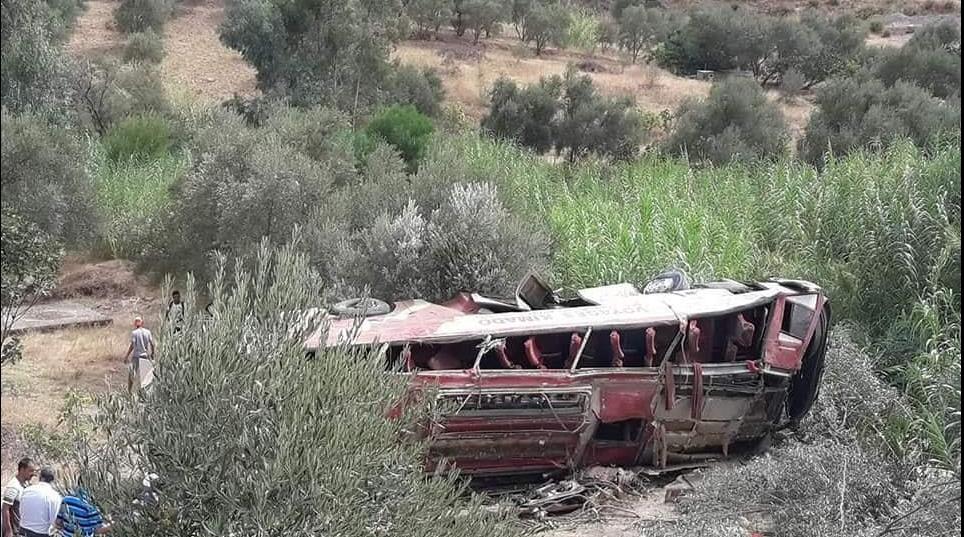 46 blessés dans un renversement d'un autocar près de Taounate