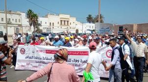Rabat : les enseignants-cadres des AREF reprennent la marche (photos)
