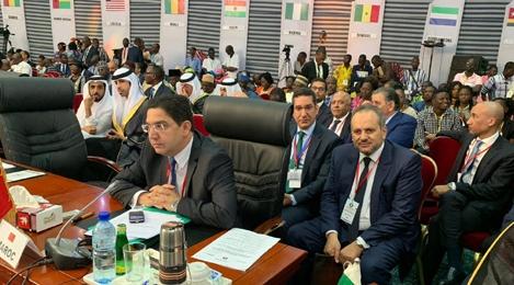 بوريطة يدعو إلى تشكيل تحالف دولي لمواجهة الإرهاب في منطقة الساحل وغرب إفريقيا.