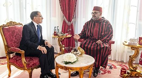 SM le Roi reçoit au Palais Royal de Rabat le Chef du gouvernement