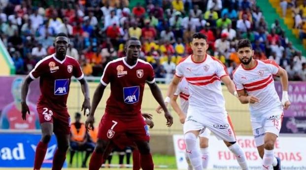 الكاف تقرر إعادة إجراء مباراة الزمالك المصري أمام جينيراسيون فوت السنيغالي