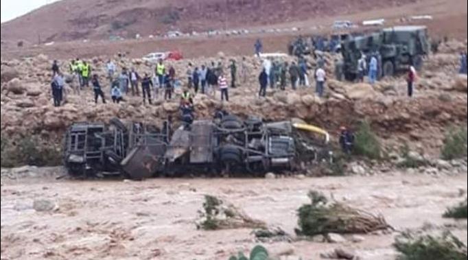 حادثة الراشيدية.. ارتفاع عدد الضحايا الى 18 شخصا