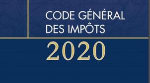 Publication de l'édition 2020 du Code Général des Impôts