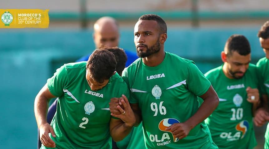 الرجاء الرياضي يواصل تحضيراته لمواجهة الزمالك المصري