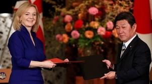 Signature à Tokyo du premier accord post-Brexit entre le Royaume-Uni et le Japon