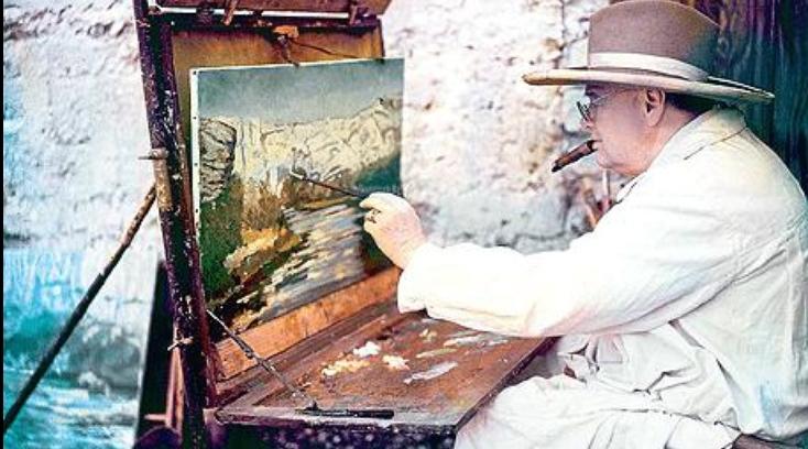 Peinture: La toile de Churchill représentant la "Koutoubia" sera présentée lund…