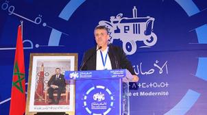 جلالة الملك يستقبل عبد اللطيف وهبي الأمين العام لحزب الأصالة والمعاصرة