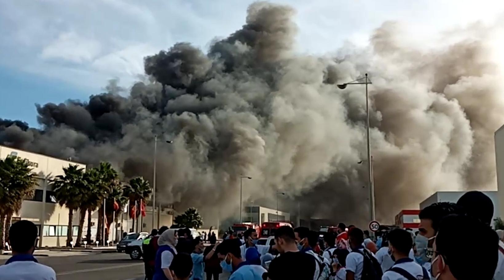 Tanger Free Zone : Un incendie maîtrisé à l'usine Fujikura Automotive