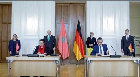 Le Maroc et l'Allemagne signent un accord de coopération dans le domaine de l’h…