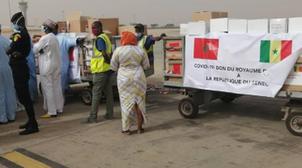 Covid-19 : Arrivée à Dakar de l'aide médicale marocaine destinée au Sénégal
