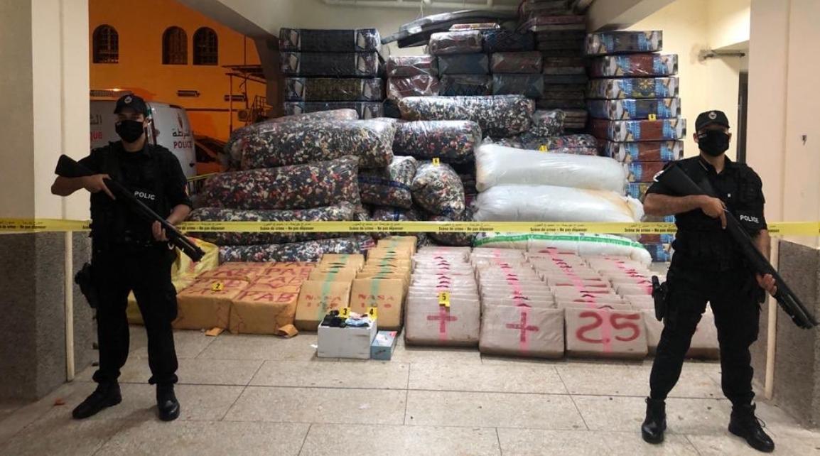 DGSN : 7,2 tonnes de chira saisies dans 2 opérations distinctes à El Jadida et …