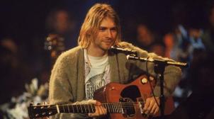 La guitare de Kurt Cobain sur "Unplugged" vendue à plus de 6 millions de dollar…