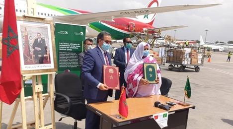 Arrivée à Addis-Abeba de l'aide médicale marocaine destinée à la Commission de …