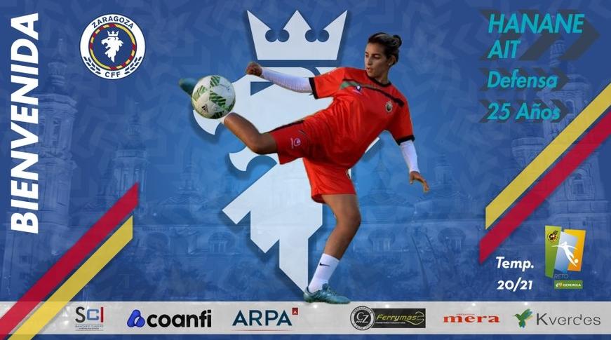 لاعبة الجيش الملكي توقع لريال سرقسطة الإسباني