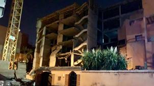 مراكش: انهيار واجهة عمارة في طور البناء والبحث مستمر تحت الأنقاض عن ضحايا محت...