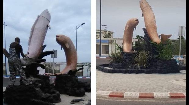 رئيس جماعة المهدية يحكي ل2m.ma كل التفاصيل المرتبطة بمجسد السمكتين