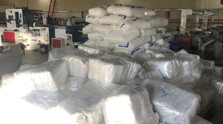 Tanger: Démantèlement d'une usine clandestine de fabrication de sacs en plastiq…