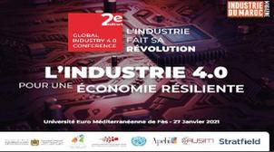 2ème édition du « Global Industry 4.0 Conference », ce mercredi 27 janvier à Fès