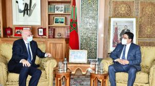 Nasser Bourita reçoit le président de la FIFA