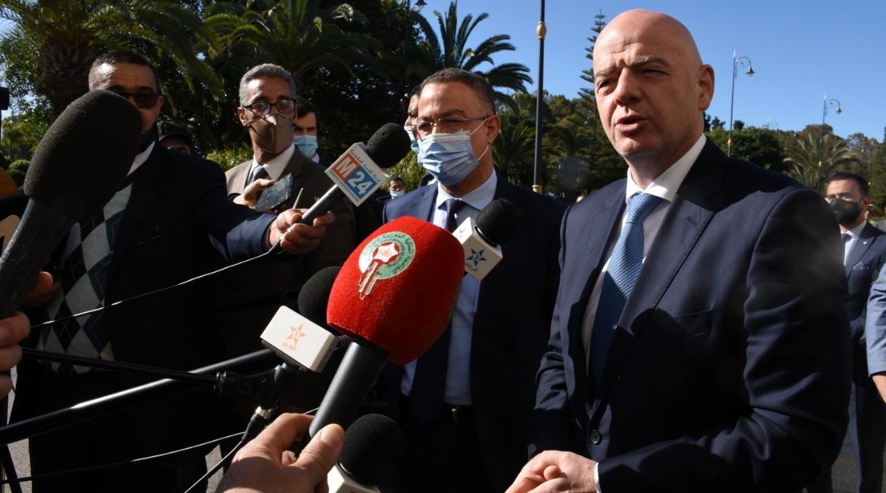 Gianni Infantino : Le Maroc, "un grand pays de football"