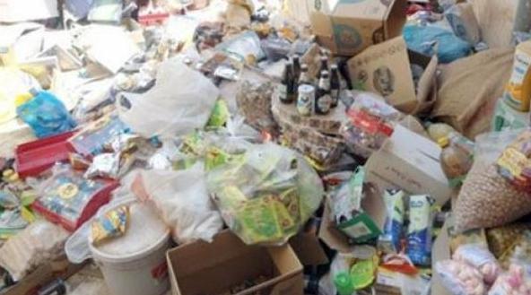 تاونات: حجز وإتلاف 836 كلغ من المواد الغذائية غير الصالحة للاستهلاك