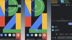Google s'inspire de Messenger et teste un système de bulles flottantes pour son…