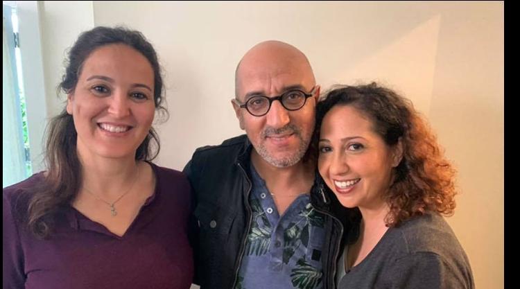 Tournage à Imsouane du film canadien "Les vieux chums" avec Hassan El Fad et Ho…